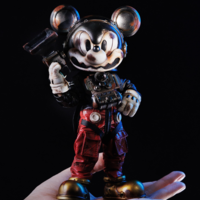 Action Figure "Wasteland-Space Mouse-Red"  by SankToys & Weartdoing - Thumbnail 6