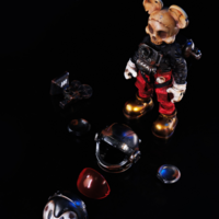 Action Figure "Wasteland-Space Mouse-Red"  by SankToys & Weartdoing - Thumbnail 7