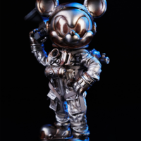 Action Figure "Wasteland-Space Mouse-Silver" by SankToys & Weartdoing - Thumbnail 3