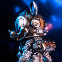 Action Figure "Wasteland-Space Mouse-Silver" by SankToys & Weartdoing - Thumbnail 2