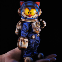 Action Figure "Wasteland-Space Fighter-Blue"  by SankToys & Weartdoing - Thumbnail 3