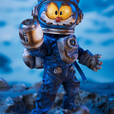 action figure "wasteland-space fighter-blue"  by sanktoys & weartdoing - Thumbnail 4