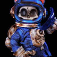 Action Figure "Wasteland-Space Fighter-Blue"  by SankToys & Weartdoing - Thumbnail 5
