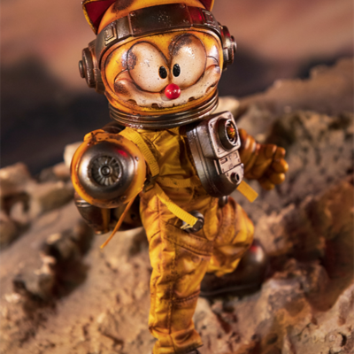 action figure "wasteland-space fighter-yellow" x by sanktoys & weartdoing - Thumbnail 4