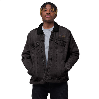 Faith to Live-FtL Unisex Denim Sherpa Jacket