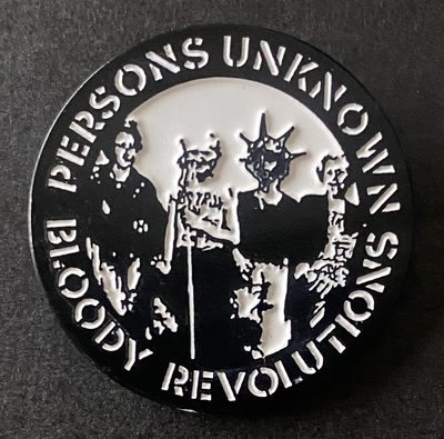 CRASS ENAMEL BADGE