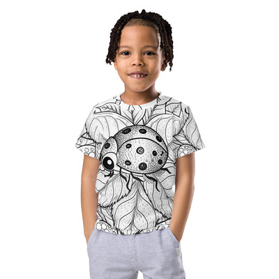 Ladybug Kids crew neck t-shirt