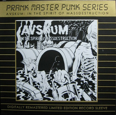 AVSKUM - IN THE SPIRIT OF MASSDESTRUCTION LP (LTD, NUMBERED, BLUE VINYL)