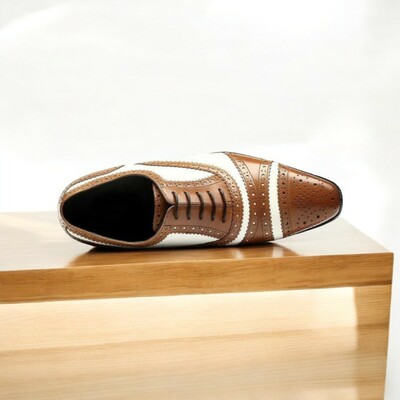 Men's British Oxford Leather Shoes | Classic Style & Timeless Elegance