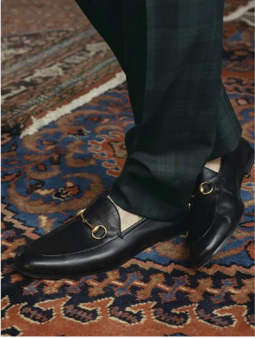 Men Handmade Leather Black Moccasin Shoes, Formal Dress Shoes for Men