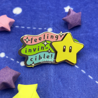Feeling Invincible Star - Enamel Pin - Thumbnail 1
