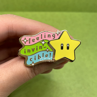 Feeling Invincible Star - Enamel Pin - Thumbnail 3