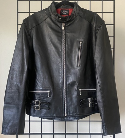 HORN WORKS LEATHER JACKET (SIZE 44)
