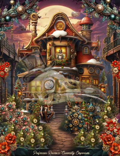 Madame Verne's Festive Garden