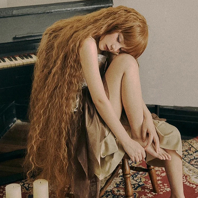 1 Meter Long Wool Curls Wig Halloween Extra Long Wig Brown