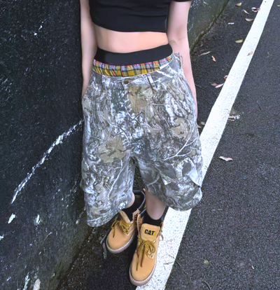 Free Shipping-BAGGY REALTREE CAMO SHORTS