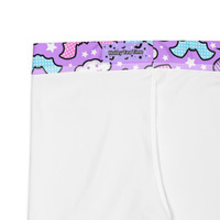Rainbow Spooky Bats Purple Leggings - Thumbnail 1