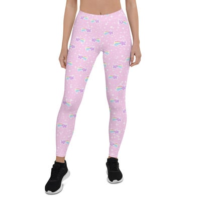 Bubblegum bunny shooting stars leggings - Thumbnail 3