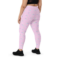 Bubblegum Bunny Shooting Stars Leggings - Thumbnail 2
