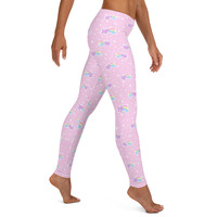 Bubblegum Bunny Shooting Stars Leggings - Thumbnail 6