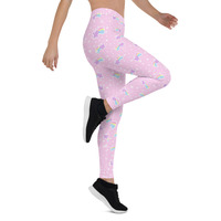 Bubblegum Bunny Shooting Stars Leggings - Thumbnail 16