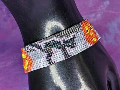 Pixel Bracelet - Spooky Time