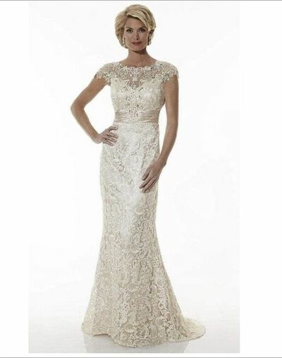 Elegant Mother of Bride/ Groom Dress Lace Evening Formal Gowns Prom Dress