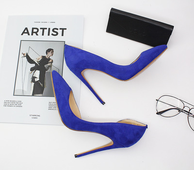 Women's high heels Pointed 12cm stiletto heels