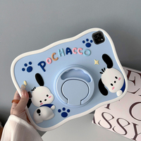 360°Rotation 3D Dog Cover With Bracket For New iPad Mini Air Pro IPFK07 - Thumbnail 1