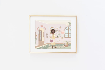 Witch's Tea House print