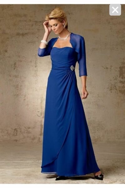 Royal Blue Mother of Bride/ Groom Dress Evening Formal Gowns Prom Dress