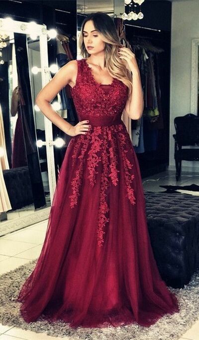 Simple Mother of Bride/ Groom Dress Green Appliques Evening Formal Gowns Prom Dress