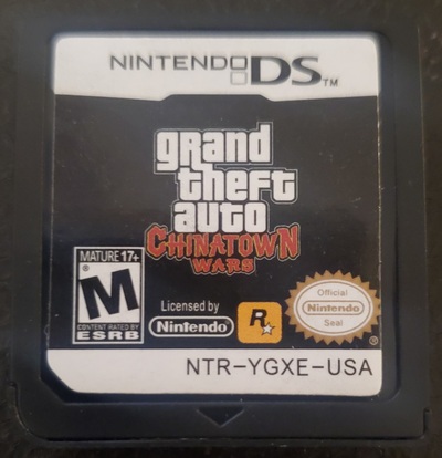 Grand Theft Auto Chinatown Wars Nintendo DS Video Game Cartridge