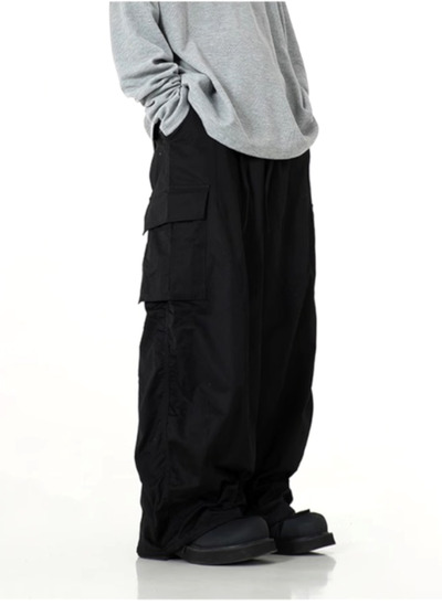 Stunning Punk Rock Baggy Oversize Wide Leg Cargo Pants Rave Unique For Men Women Amazing