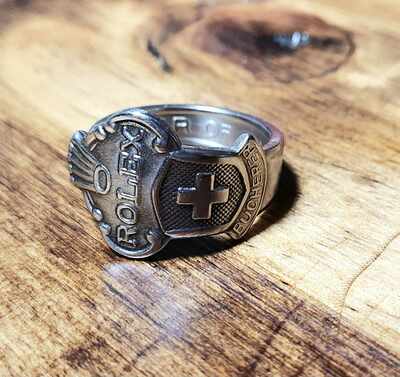 bucherer spoon ring – vintage jewelry from collectible souvenir spoon