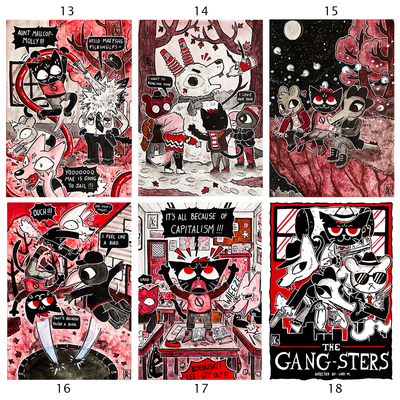 Maetober 2024 prints Days 13 to 18