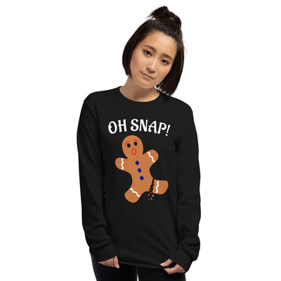 Oh Snap Long unisex Sleeve Shirt