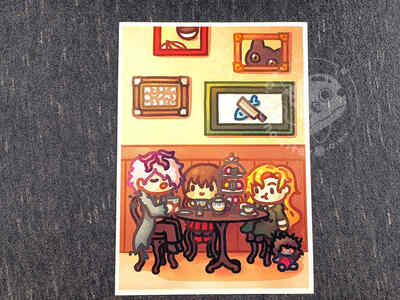 Ib Cafe Mini Print