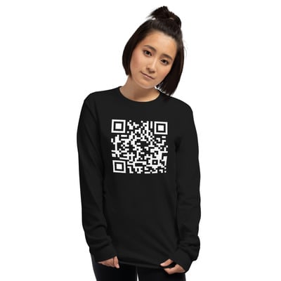 Wanna date me unisex long sleeve shirt - Thumbnail 2