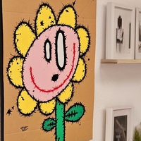 🌷Painting by Celipe Perroloco "Flower"  - Thumbnail 1