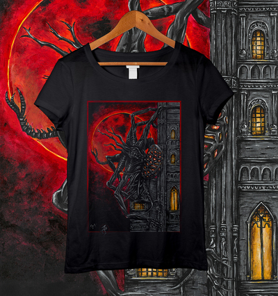 Amygdala women's t shirt