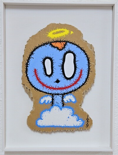 😈😇Painting by Celipe Perroloco "Little HEAVEN"