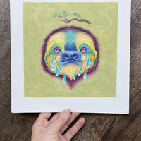 ORIGINAL "Sloth" Painting - Thumbnail 7