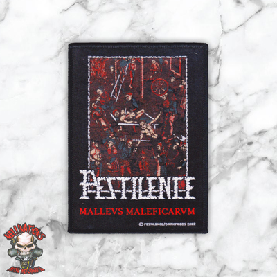 PESTILENCE Malleus Maleficarum Official Woven Patches