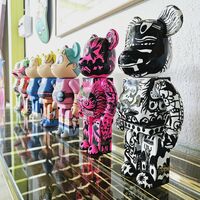 Custom Bearbrick 400%: UNTITLED 2 by XAVI CARBONELL  - Thumbnail 9