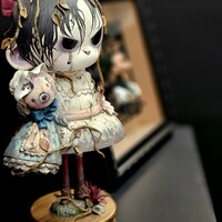 Custom ArTToy "Swamp Girl" by Ramón Pla & Silvia Pérez (Custom Munny Kidrobot) - Thumbnail 6