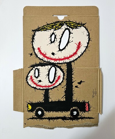 🧳Drawing by Celipe Perroloco "City Boys"