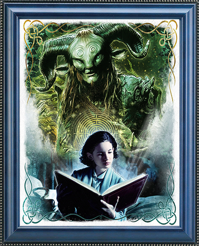 Pan's Labyrinth (Original Hand Embellished Canvas Artwork)