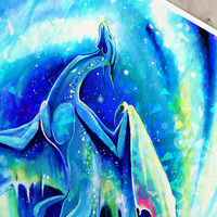 Aurora Dragon - Premium Holographic Poster - Thumbnail 3