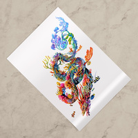 Coral Dragon - Premium Holographic Poster - Thumbnail 2
